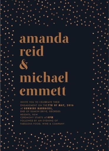 bronze foil weddingi nvitation design is spiralling out of control. #paperlust #weddinginvitation #weddinginspiration #weddingstationery #e