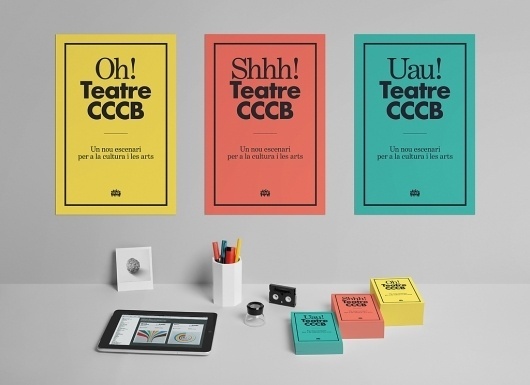 Teatre CCCB #print #branding