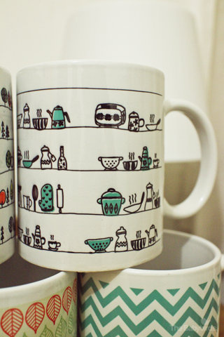 The Babybirds Projects » Pattern Mugs – Pre Order Now! #mugs #pattern #retro #mug