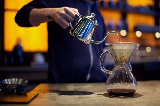 Coava Kone Coffee Filter + Maker (NOTCOT) #filter #design #glass #industrial #coffee