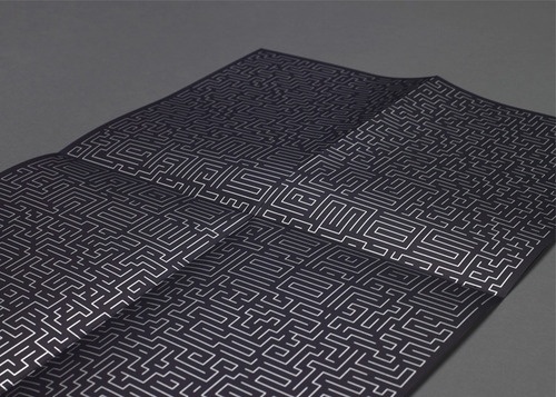 Tumblr #maze #print #design #poster #ambiguous #typography