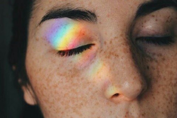 artisticlog: "Close your eyes 👀🌈 "
