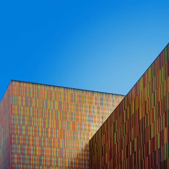 Colorful Boxes: Stunning Compositions of Facades by Andreas Levers
