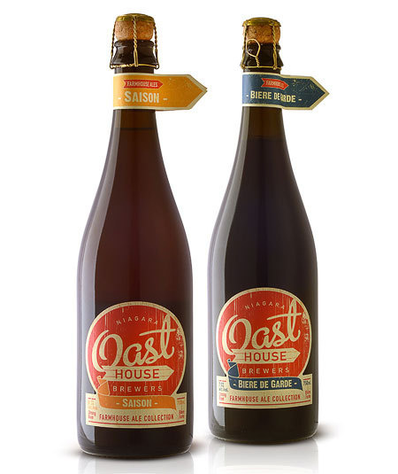Oast House Brewers Bottles #packaging #beer #label #bottle