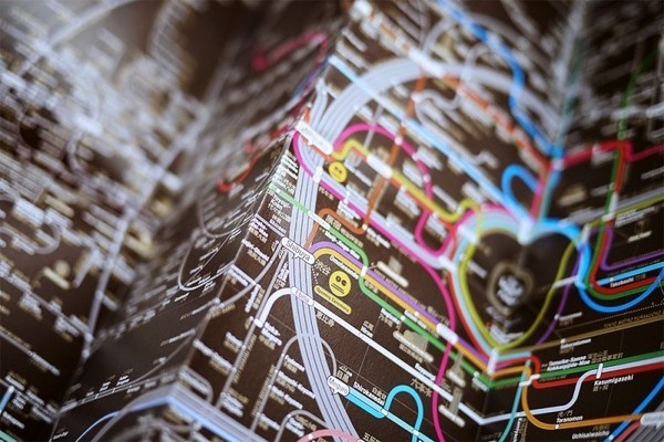Subway Maps Designed by Zero Per Zero #creative #vector #design #graphic #map