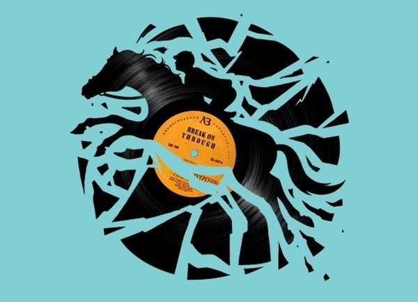 "Disc Jockey" Threadless.com Best t shirts in the world #illustration