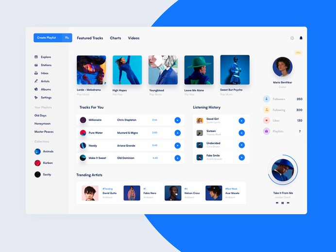 Desktop Music App