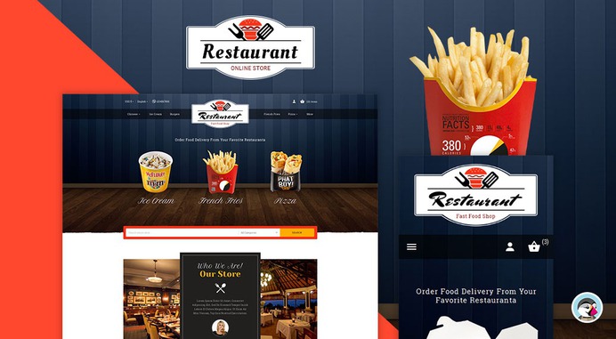 #Restaurant #Fast #Food Store - #Prestashop #Responsive #Theme | #TemplateTrip #eCommerce #Website #Template