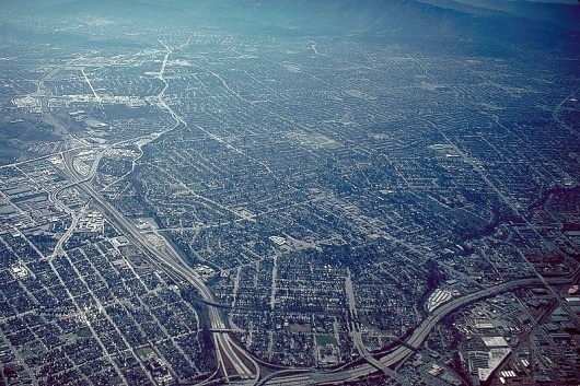 File:San Jose California aerial view south.jpg - Wikipedia, the free encyclopedia #urban #sprawl #aerial #city #photography