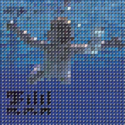 Pantone & Covers Album ! » Design You Trust – Design and Beyond! #album #pixelart #nirvana #cover #pantone
