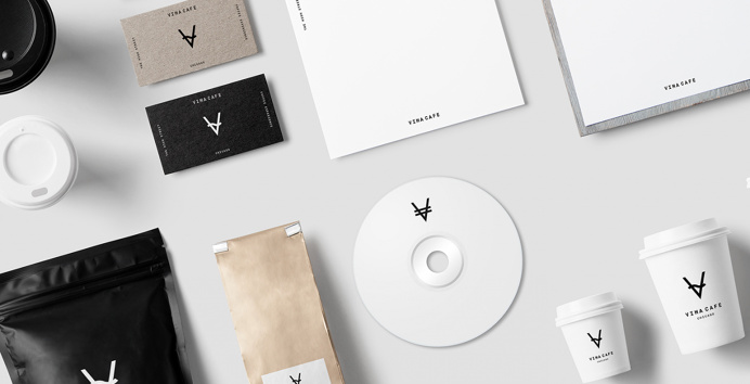 Vima cafe branding logo corporate design london uk england mindsparkle mag cup coffee drink restaurant bar print stationery brand branding