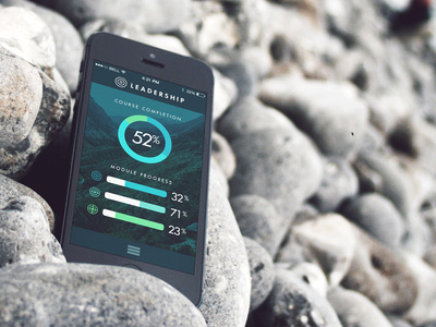 Leadership app #logomark #branding #color #icons #clean #logo #iphone #brand #app #identity #ios #life