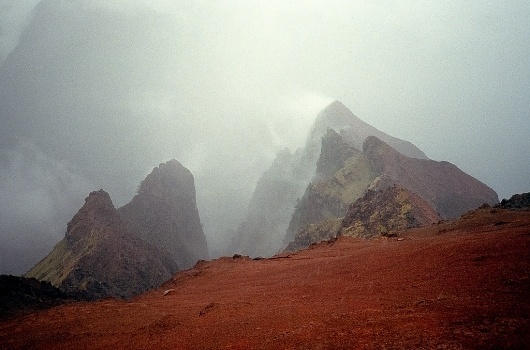 Untitled | Flickr - Photo Sharing! #mist #mountains #film