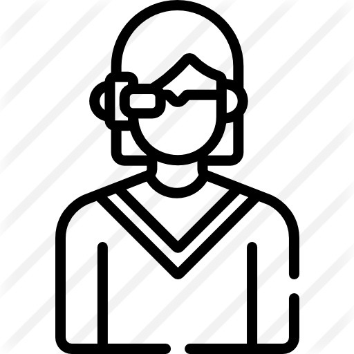 See more icon inspiration related to Virtual glasses, smart glasses, ui, augmented reality, virtual reality, electronics, glasses, vision, user, fashion, interface, avatar, person and people on Flaticon.