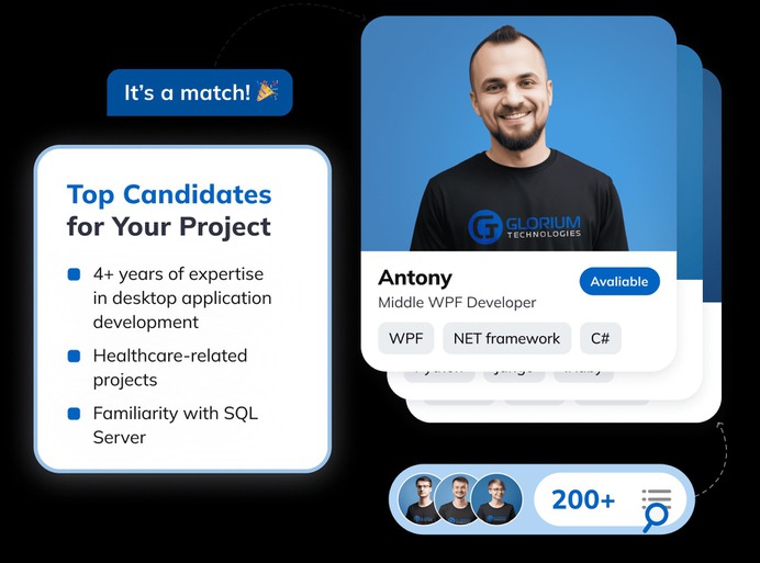 Benefit from hiring our WPF developers, as we ensure your application isn't just visually stunning—it's also budget-friendly and delivered fast.
