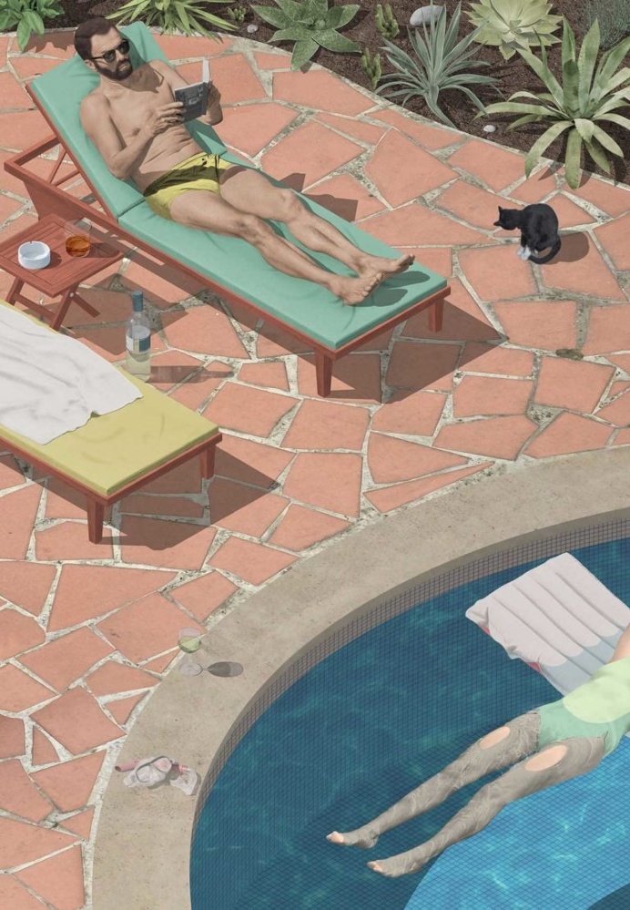 Futuristic and Hyperreal Digital Illustrations by Max Guther