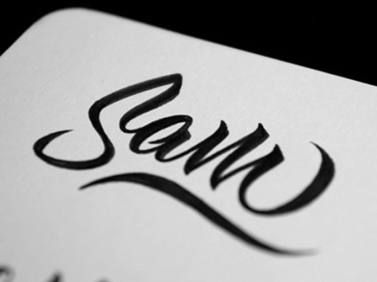 Eight Hour Day » Blog » The Best Thing I Saw Today • February 29, 2012 #lettering #typography