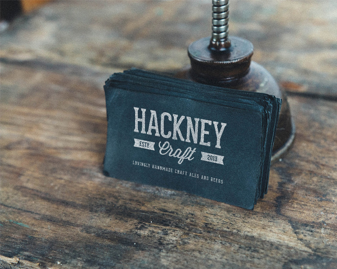 Tom Newton – Hackney Craft #beer #business #packaging #card #design #retro #ale #craft #minimal #vintage #logo #lager