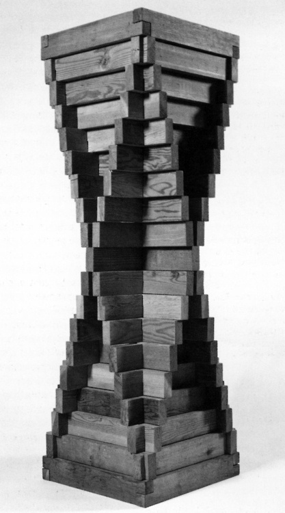 Carl Andre, Pyramid(Square Plan) #sculpture #art