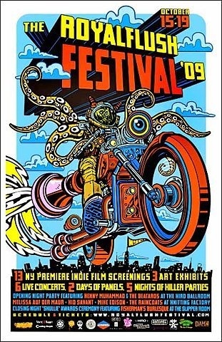 Royal Flush Magazine Release Party Friday NYC Open Bar!!! GigPosters.com #posters