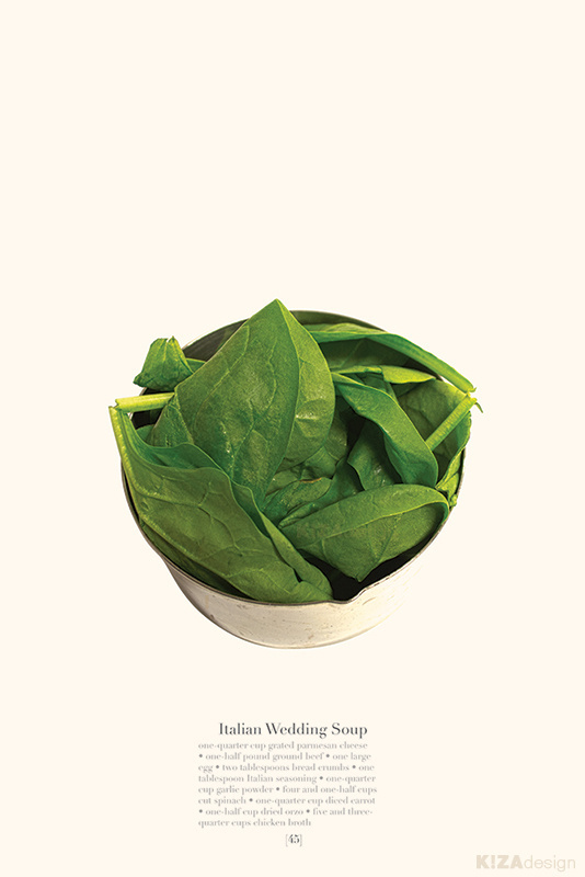 Visual Victuals – Visual Cookbook | Kiza Design #cookbook #book #food