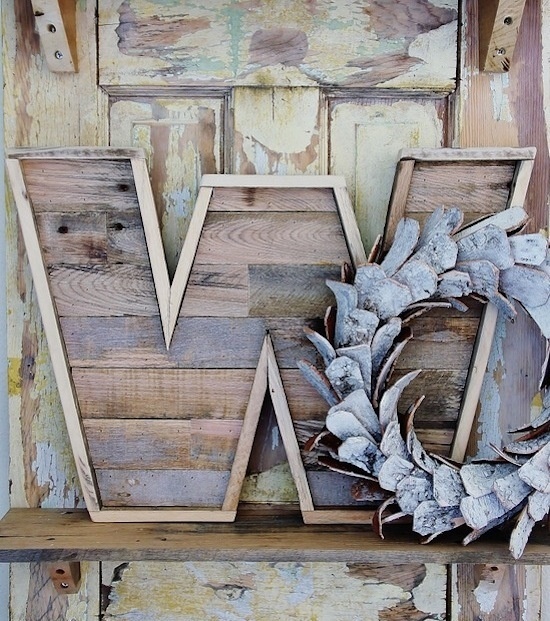 pallet letters #interior #wood #letter #upcycle