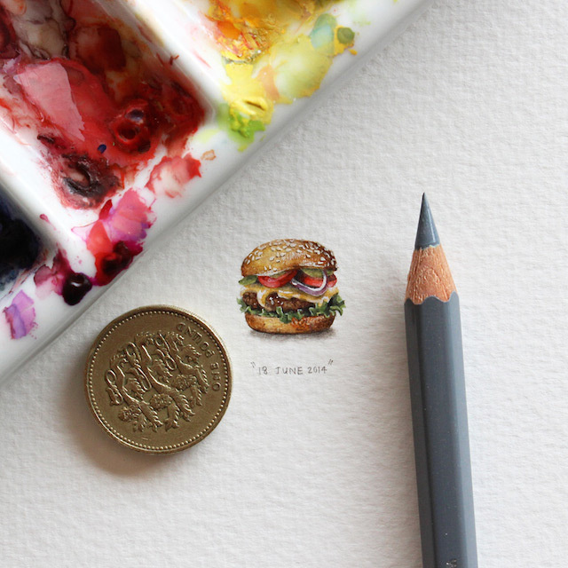 postcardsforants-2 #miniature #painting