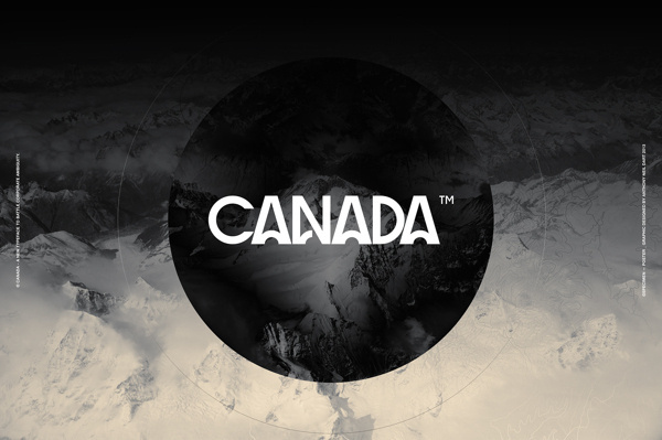 Canada™ Typeface by Anthony Neil Dart #white #black #typeface #and #typography