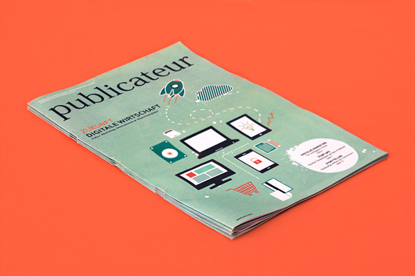 publicateur newspaper #02 | Illustration and layout on Behance