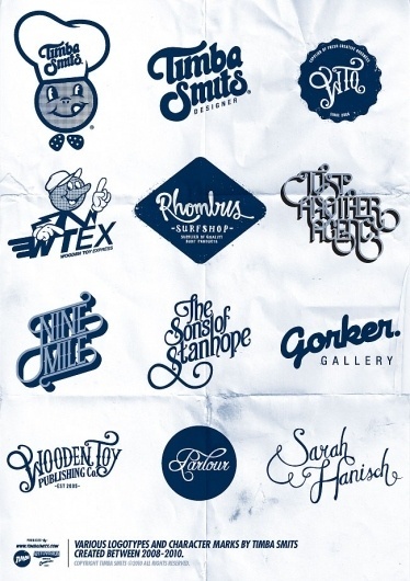 Timbas Type & Logo Dept. #timba #logos #design #smits #type #typography
