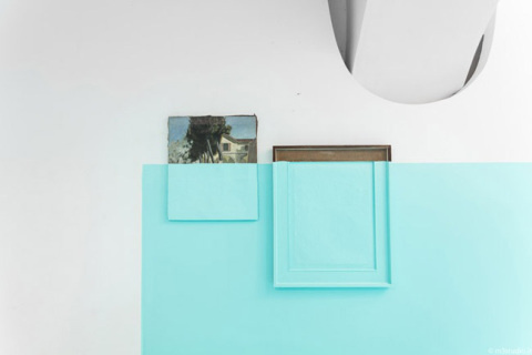 'Antivegetativa' by Davide D'Elia | PICDIT #design #paint #painting #art #blue