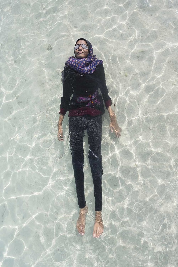 Weightless: Portraits of Maldivian Girls in The Ocean by Anastasia Korosteleva