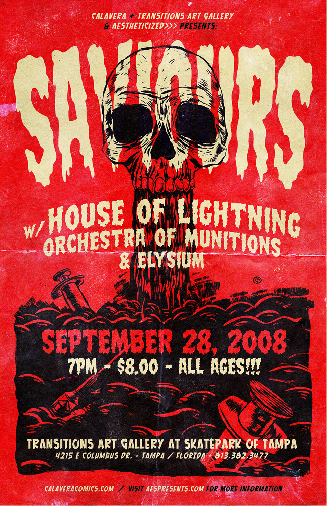 Gig Posters - The Work of Mark Malazarte