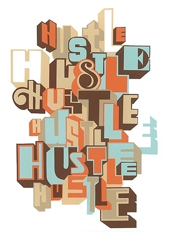 Typeverything.com The New Hustle by Greg... - Typeverything #lettering #hustle #spone #lamarche #type
