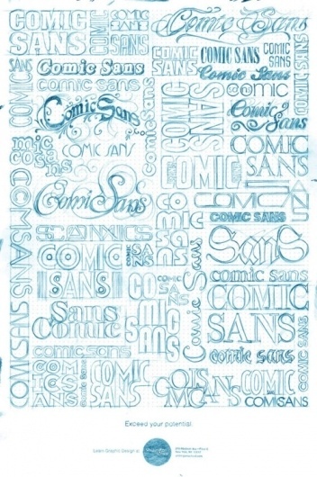 Typeverything.com Shillington School Poster by... - Typeverything #school #sans #comic #handwritten #poster