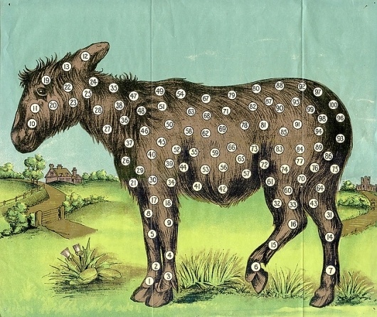 Agence eureka #donkey #numbers #illustration