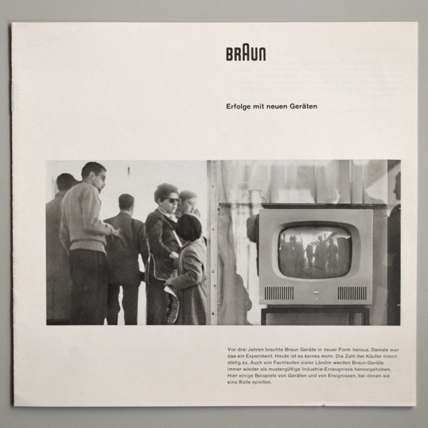 Braun Erfolge mit neuen Geraten 1958 via www.dasprogramm.org