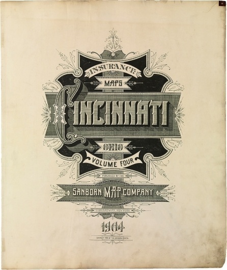 All sizes | Cincinnati, Ohio 1904 | Flickr - Photo Sharing! #design #typeography
