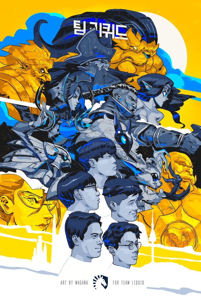 Team Liquid World Cup 2018 Official Poster