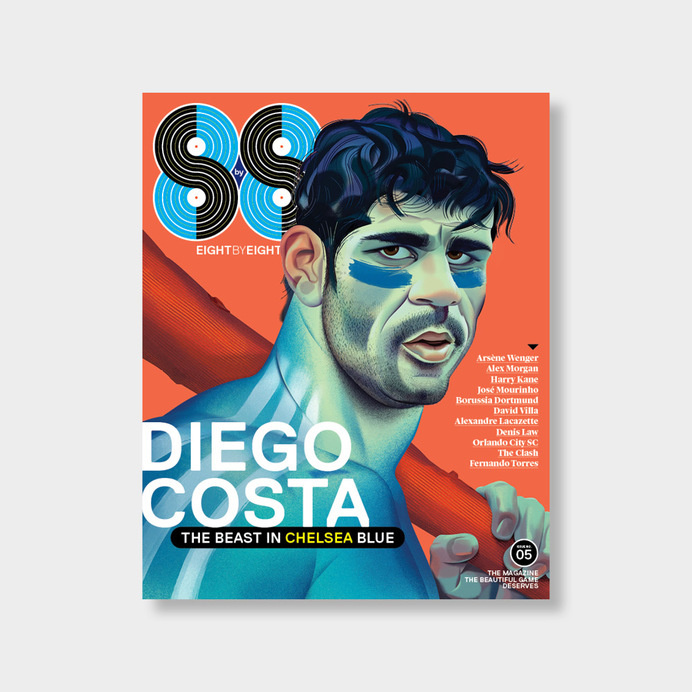 04_Shop #diego #8by8 #costa #fc #soccer #cover #illustration #football #chelsea #magazine