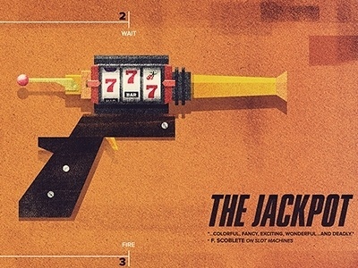 Dribbble - The Jackpot by Dan Matutina #illustration #design #raygun52 #jackpot
