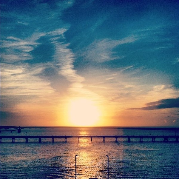 Holyhead sunset #sunset #sea #holyhead