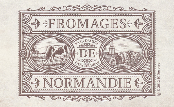JC Desevre #type #illustration #lockup