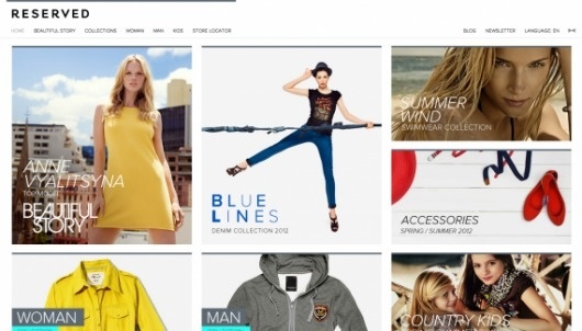 Reserved - Web design inspiration from siteInspire #websites