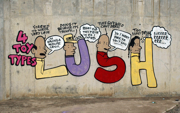 Lush #graffiti #lush #australia