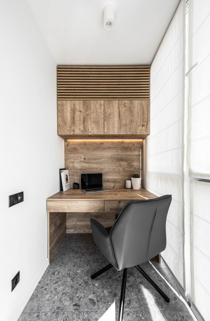 Functional apartment 46 m² in Kiev
