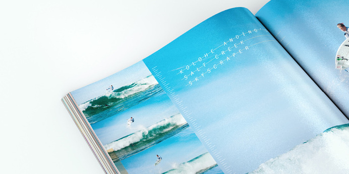Surfing Magazine Editorial 2012 - Joy Stain #surf #surfing #print #spread #layout #editorial #magazine #typography