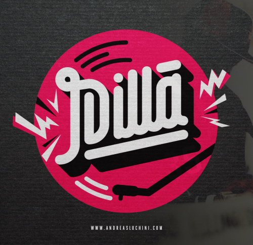 J Dilla #jdilla #hiphop #typography #branding
