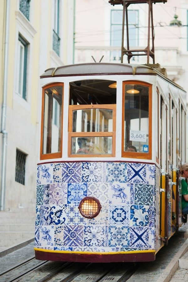 {Alfama, Lisbon | Portugal.} #train #ornament #trolley #portugal