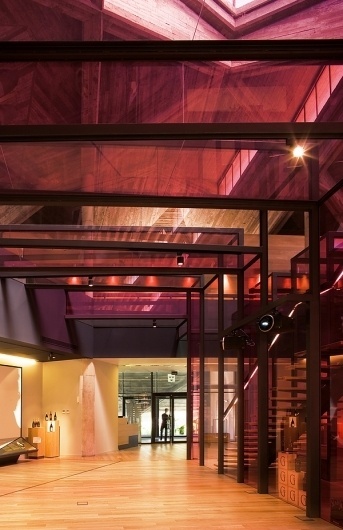 OLARRA'S WINERY on the Behance Network #winery #architecture #burgundy